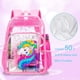thumbnail image 5 of Mochila Transparente Resistente Unicorno AGSDON Rosa para Niñas, 5 of 7