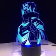 thumbnail image 1 of Naruto 7 colores cambian modelado visual 3D LED Anime Night Lights, 1 of 5