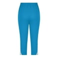 thumbnail image 4 of LWNYDPLSD Girls Casual Shorts Summer Lightweight 3/4 Sports Leggings for Kids Elastic Waist Yoga Trousers Toddler Stretchy Slim Fit Dance Shorts, 4 of 6