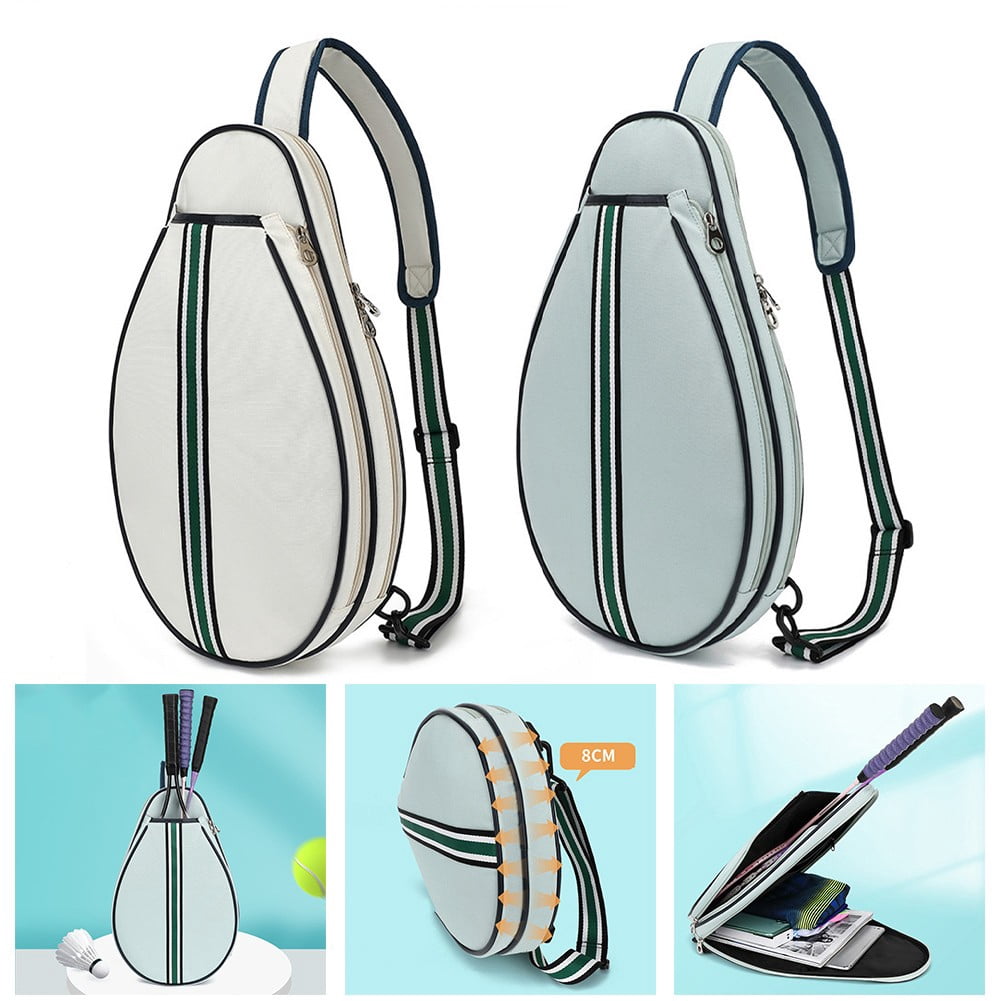 Tennis Racket Crossbody Bag Shoulder Bags for Tennis Badminton Pickleball Racket