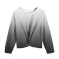 thumbnail image 6 of Sweatshirts for Kids UK Girls Oversized Pullover Long Sleeve Tops Tie Dye Casual Pullover Top Cotton Loose Tunic Tops Plain Winter Fall Tee Shirts Fleece Lined Sweatshirt, 6 of 7