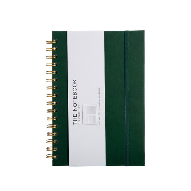 Lined Journal Notebook Hardcover With Elastic Closure Inner Pocket 200 Pages Thick Paper For Writing Note Taking Daily Planning Office School Use Elegant Durable Professional Design