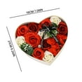 thumbnail image 3 of JHGoosa Valentine's Day Gift Soap Flower Heart Shaped Gift Box Christmas Creative Birthday Gift Soap Flower, 3 of 7