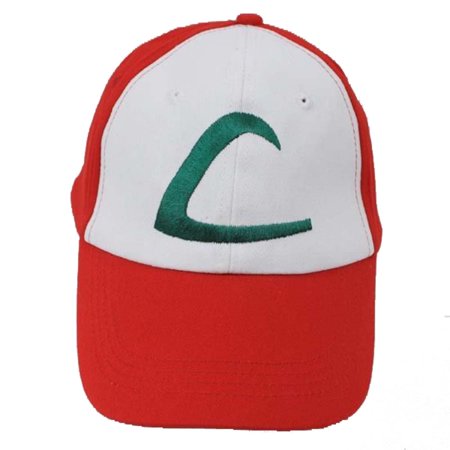 Pokemon Ash Ketchum Trainer Embroidered Hat For Adult