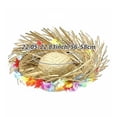 thumbnail image 2 of vlrwzc Mexican Straw Sombrero Hat Hawaiian Luau Beach Party Headwear, 2 of 6