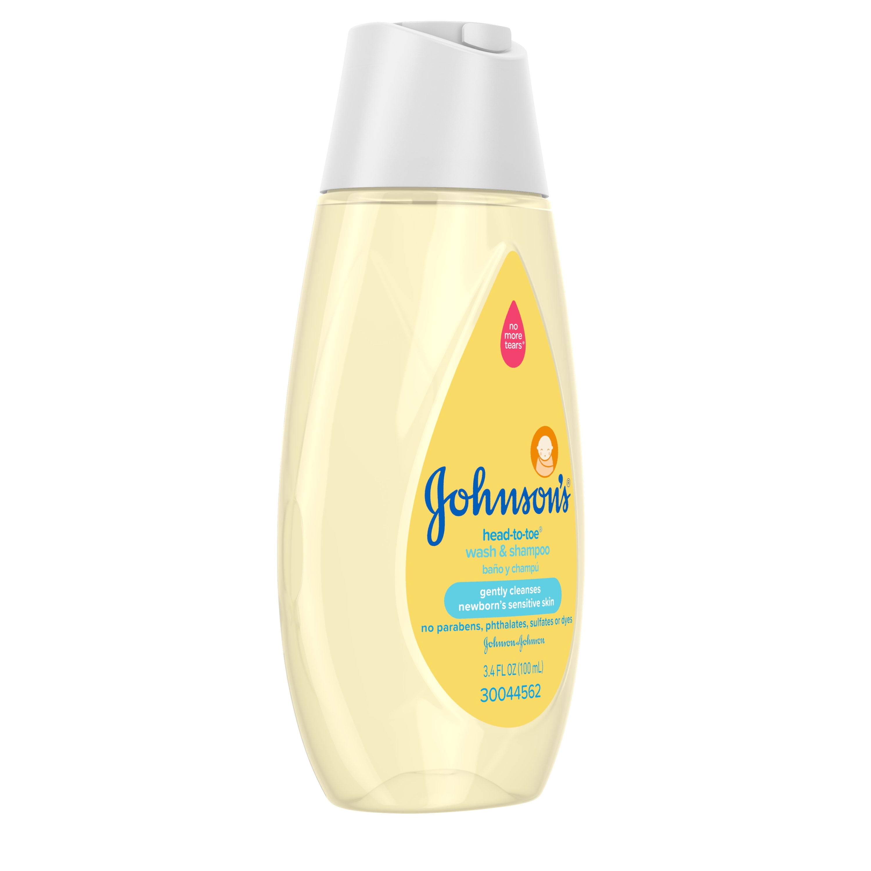 Johnson's Baby Head-To-Toe 2-in-1 Baby Wash & Shampoo, 3.4 fl. oz