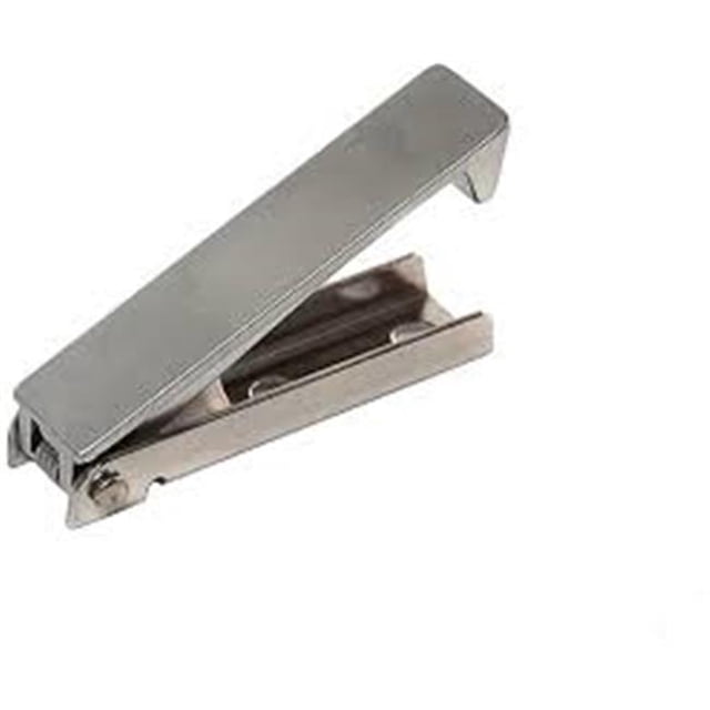 Squared Baggage Door Catch - Stainless Steel