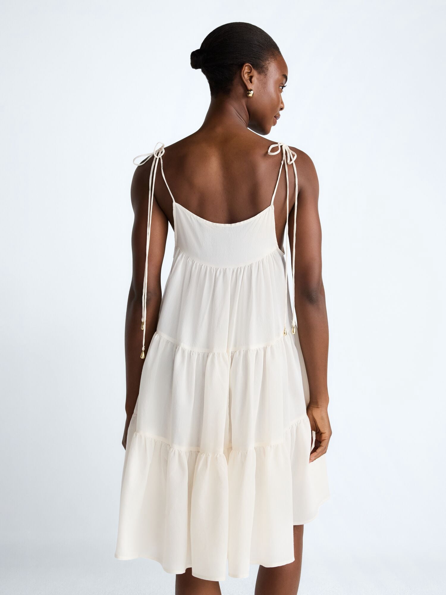 Scoop Women’s Flowy Tier Mini Dress, Sizes XS-XXL
