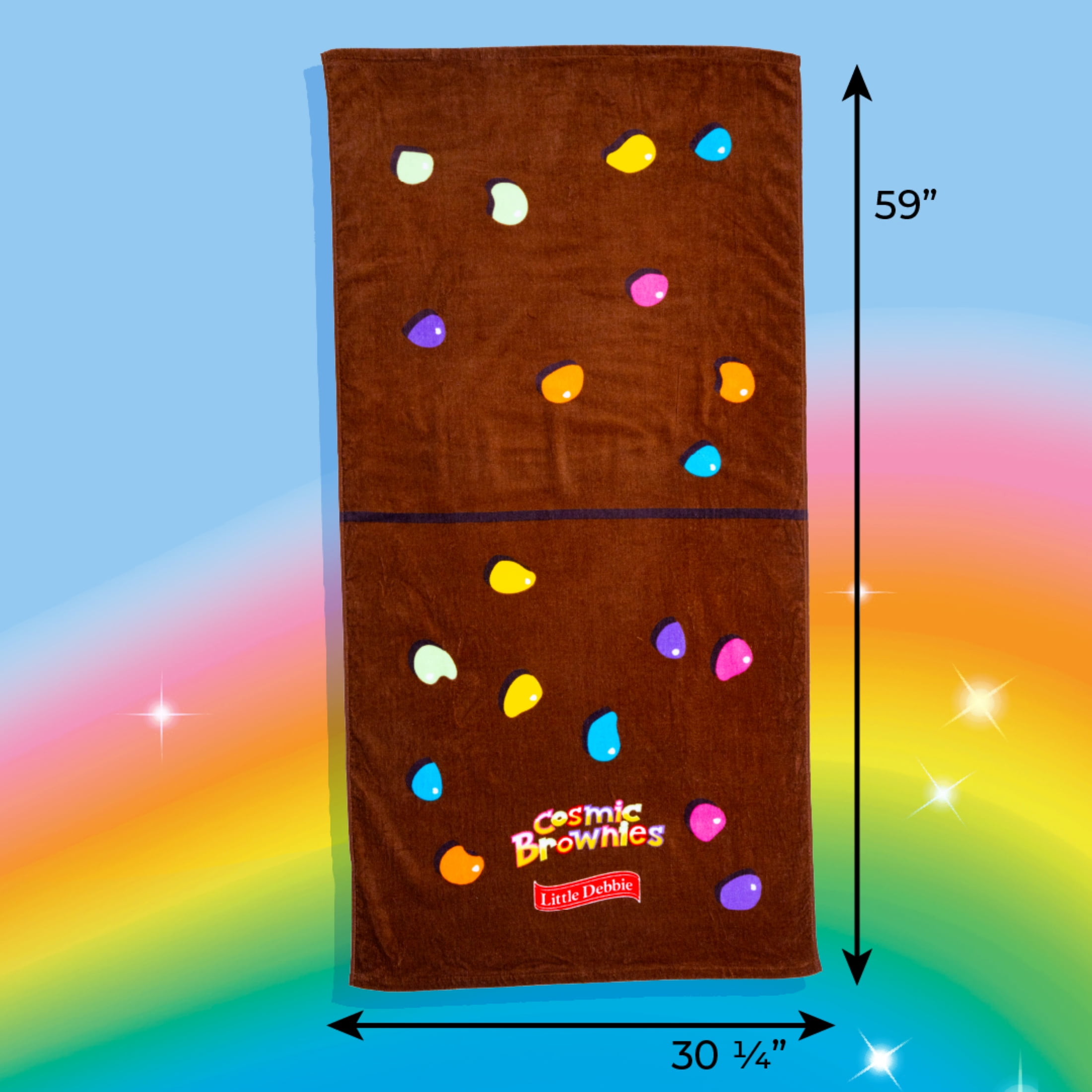 Little Debbie Absorbent Cosmic Brownies Pool & Beach Towel