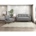 thumbnail image 3 of Lexicon Belfort Causeuse en Chenille, Gris, 3 of 10
