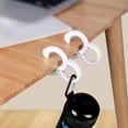 thumbnail image 3 of Multi-Purpose Hanging Hooks 4/6/10 Packs Moveable Cross Bar Hook Clips for Household Wardrobe Kitchen(6pcs), 3 of 10