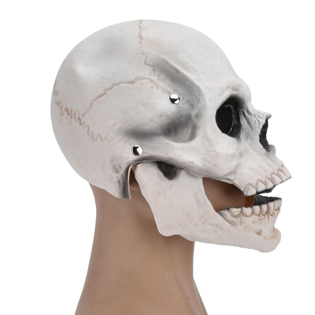 Skull , Halloween Breathable For Easter For Party For Christmas Dark Gray,White,Yellow