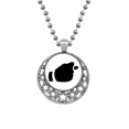 thumbnail image 1 of Provoke Gesture Outline Pattern Necklaces Pendant Retro Moon Stars Jewelry, 1 of 3