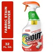 Shout Triple-Acting, Laundry Stain Remover, 32 Ounce