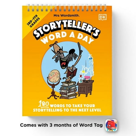 Mrs Wordsmith Mrs Wordsmith Storyteller's Word a Day, Grades 3-5:   3 Months of Word Tag Video Game, (Spiral-Bound)