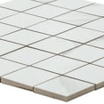 thumbnail image 2 of The Tile Life Tmolus 2" x 2" Gray Matte Porcelain Mosaic Floor and Wall Tile, 1 Sheet, 2 of 5