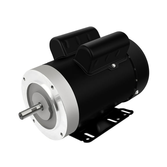 1.5HP Electric Motor General Purpose Single Phase Motor 1750RPM 56C 115/230V 5/8"Shaft diameter CW/CCW TEFC IP55 60HZ