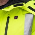 thumbnail image 4 of Hi Vis Heated Safety Bomber Jacket, Class 3, Detachable Hood, Small, SAFEGEAR, 4 of 4