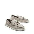 thumbnail image 4 of Women's Slip-On Loafers with Tassel Detail 0.8" Low Heel Comfortable Work Shoes for Women, 4 of 7