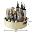 thumbnail image 3 of 360 Degree Rotating Tray Kitchen Cosmetic Turntable Storage Tray Non-Slip  Spice Rack Plate Household  Supplies, 3 of 12