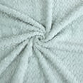 thumbnail image 6 of PiccoCasa Flannel Fleece Blanket, Microfiber Fuzzy Plush Blankets for Sofa, Aqua 59" x 78", 6 of 8