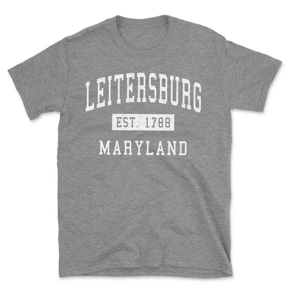 Leitersburg Maryland Classic Established Men's Cotton T-Shirt