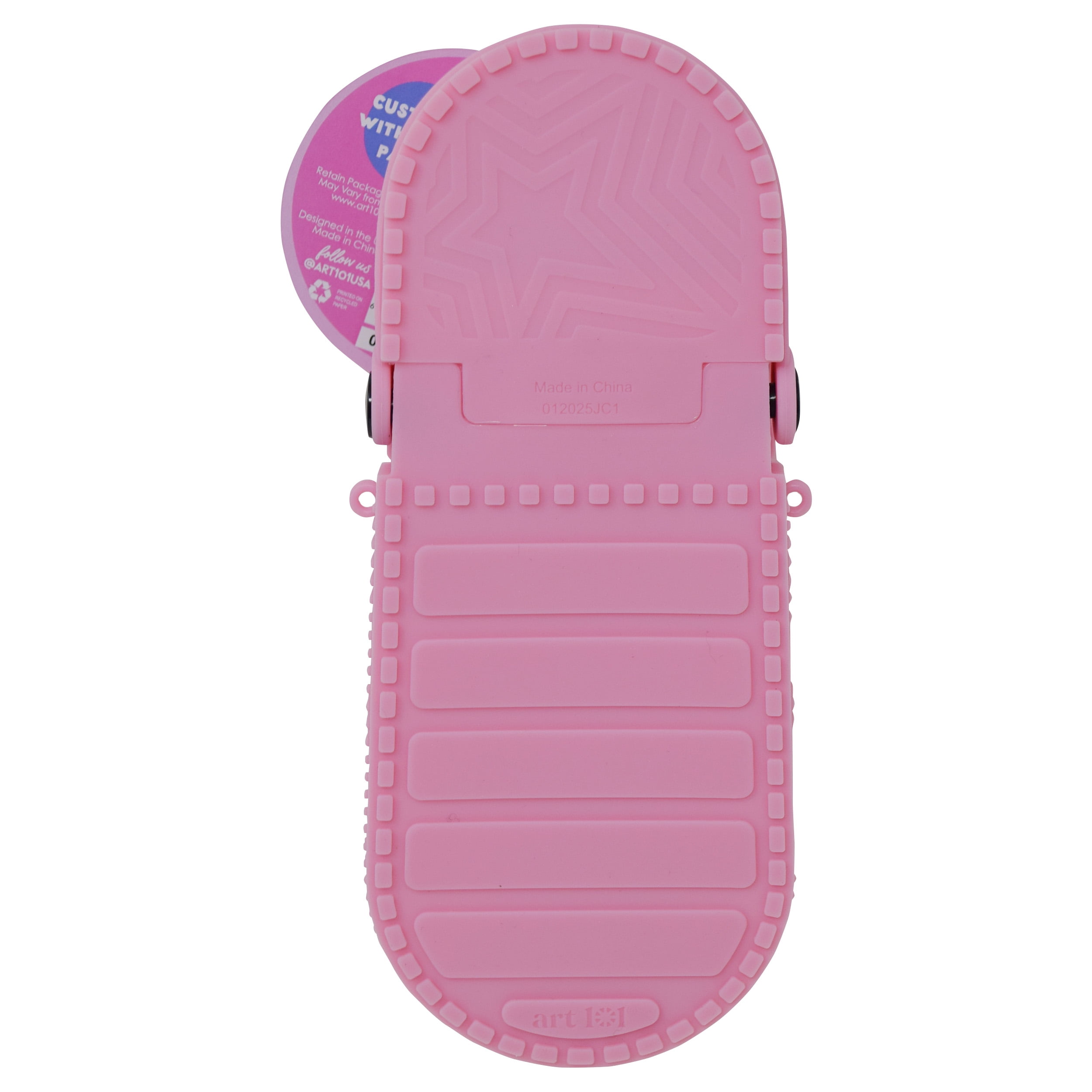Art 101 Charm Pencil Case in Pink-Back to School, For Students