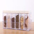 thumbnail image 3 of Kitchen Plastic Spice Jars Set Easy to Pour Condiment Jar for Pepper Powder Chili Sauces, 3 of 10