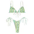 thumbnail image 1 of MKLEKYY Trajes De Baño Dama Sexy Bikini 2023 Swimsuit Women Swimwear Push Up Bikini Set Thong Brazilian Bathing Suit Beach Wear, 1 of 6