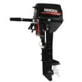 thumbnail image 5 of 2 Stroke Outboard Motor Boat Engine Long Shaft Heavy Duty 169CC 4500-5500rpm, 5 of 16