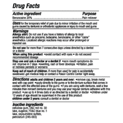 Benzodent Dental Pain Relieving Cream 1 oz - 6 Pack