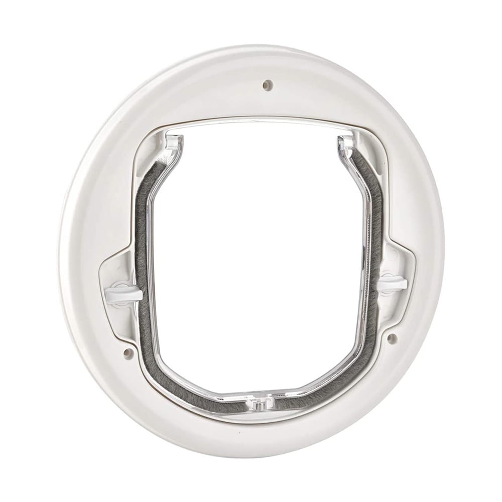 Pet Door Cat Flap Door Round Flap Door Plastic Pet Door For Pets Cats