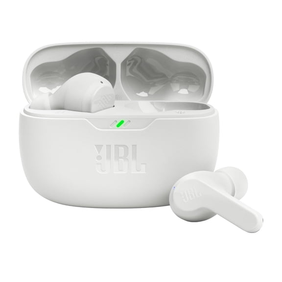 JBL Vibe Beam True Wireless Bluetooth Earbuds – White (Sold Without Manufacturer Warranty)