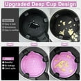 thumbnail image 6 of ThrottleT-Car Cup Holder Coaster, Silicone Cup Holder Insert, Universal Non-Slip Cup Holders, Car Accessories Interior for Women and Man 4 Pack Pink, 6 of 12