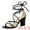 Black, variant on BLISSFUL STEP Women's Open Toe Lace Up Block Heel Strappy Straps Sandals Coffee 10.5