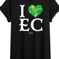 thumbnail image 3 of Wicked - I Heart Emerald City - Women's Oversized Graphic T-Shirt, 3 of 5