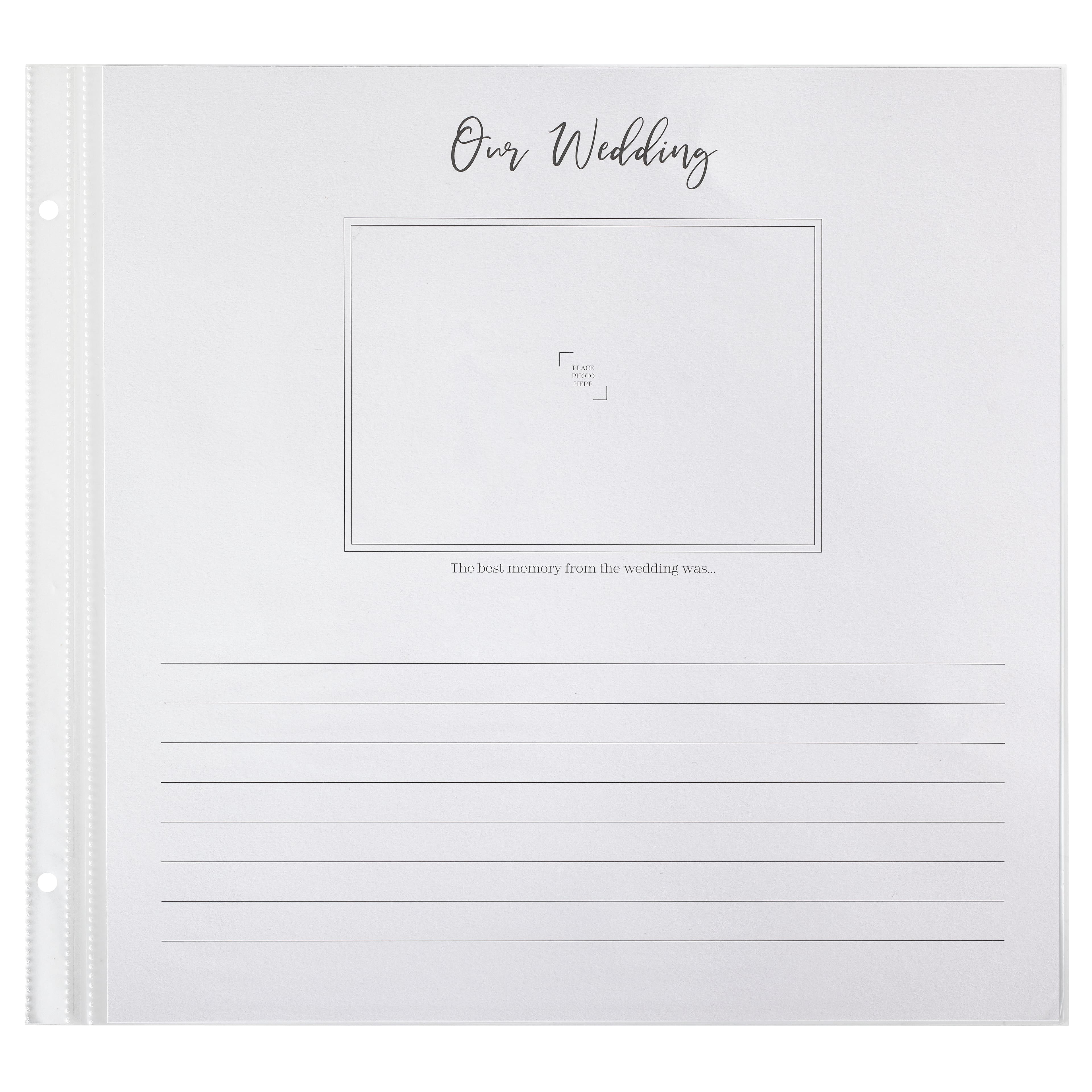 Recollections Dark Floral Scrapbook Album, 6 Pack