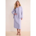 thumbnail image 2 of Roaman's Women's Plus Size Long Sleeve Pleated Jacket Dress Set – Elegant 2-Piece Sheath Suit, 2 of 6