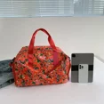 thumbnail image 2 of Bolso de mano de viaje informal de gran capacidad, sólido, diseño moderno, bolsos de alta calidad para mujer, con cremallera, tejidos cómodos, bolso de viaje de nailon, 2 of 4
