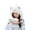 White, variant on Womens Winter Pompom Hat Knit Earflap Hat Warm Hat Cap Outdoor Ski Cap Double Dime Hat Boys Trapper Hat Winter Snow Hats Men Tapper Hat Men Trapper Hat Winter Men Hat Hat for Snow Men's Winter Thick