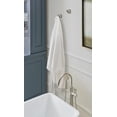 thumbnail image 2 of Amerock Stature Brushed Nickel Single Prong Robe Hook, 2 of 9