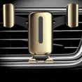 thumbnail image 1 of Universal Car Phone Mount Gravity 360 grados Retation Fit para Air Vent Clip oro Cola Soporte para teléfono de coche, 1 of 8