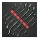 thumbnail image 1 of Juego 9 Llaves Hexagonales L Métricos Punta Bola Rack Urrea Urrea CH213, 1 of 2