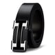 thumbnail image 1 of Cinturón de cuero de lujo ligero con hebilla automática para hombre, cinturón de vestir interior, informal, de negocios, combina con todo, 1 of 1