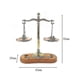 thumbnail image 2 of Balance Scale - Single Unit, Compact Design, Metal Material, Gold, 2 of 5