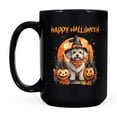 thumbnail image 2 of Happy Halloween Bichon Frise Witches Hat Pumpkin Carving Mug Bichons Dog Lovers Gifts Idea Coffee Tea Cup - 02019, 2 of 4
