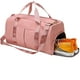 thumbnail image 1 of Bolsa De Gimnasio Deportiva Con Compartimento Para Zapatos Y Bolsillo Para Mojados Bolsa De Gimnasio Para Mojados Y Secos - Rosa, 1 of 5
