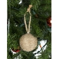 thumbnail image 4 of Darice Vintage Jute String Ball Ornament, 3.25 Inches, 4 of 4