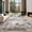 5*7ft-Brown, variant on Modern Abstract Runner Rug - 2x6 Washable Carpet Runner for Hallways Non Skid Laundry Room Rug, Soft Non Slip Indoor Throw Runner for Kitchen Bedroom Bathroom, Blue Yellow