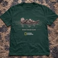 thumbnail image 3 of National Geographic FIND YOUR FLOW Otters graphic tee, 3 of 6